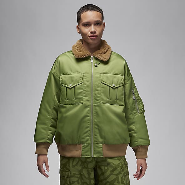Donna Verde Giacche bomber Abbigliamento. Nike IT